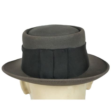 1940s pork pie hat.